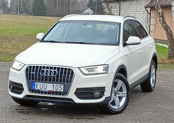Audi Q3 cena 56000 przebieg: 233047, rok produkcji 2012 z Bielawa małe 596